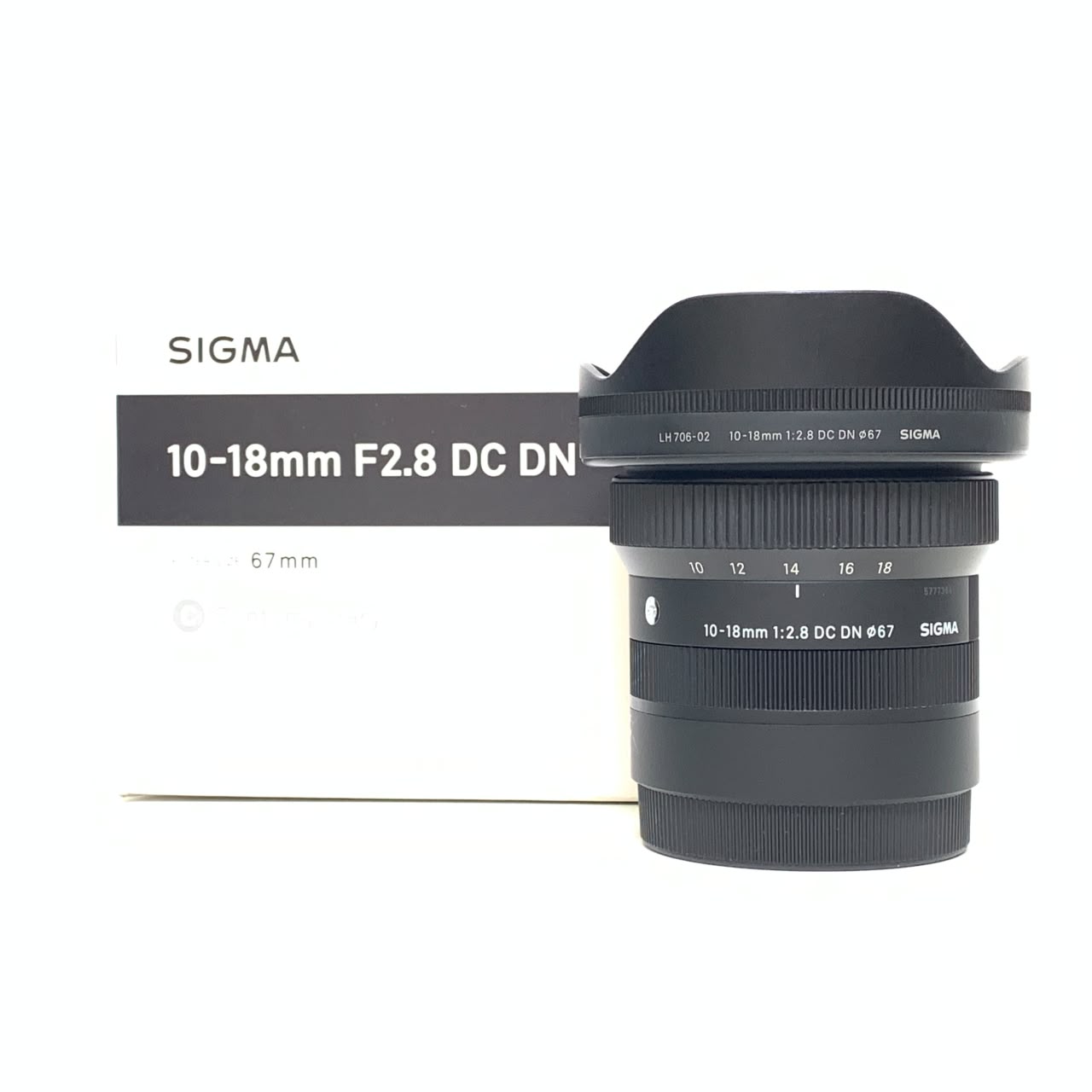 [USED] Sigma 10-18mm F2.8 DC DN C Lens for Sony E Mount (98% Like New With Box) — [USED] Sigma 10-18mm F2.8 DC DN C Lens for Sony E Mount