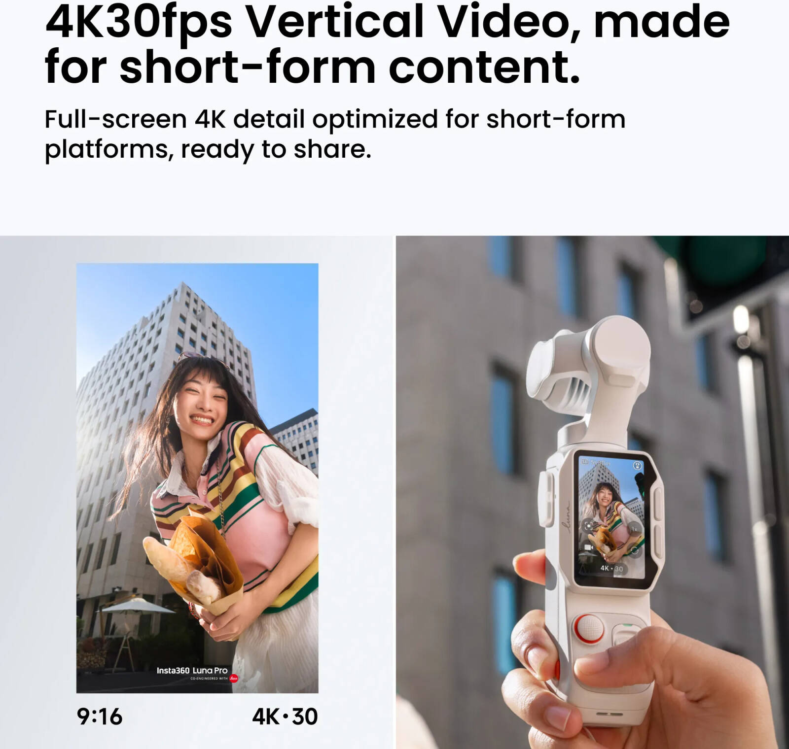 [SEP] Insta360 Luna Pro Standard Bundle (Cosmic Black, Stellar White) — Insta360 Luna Pro Standard Bundle (Cosmic Black)