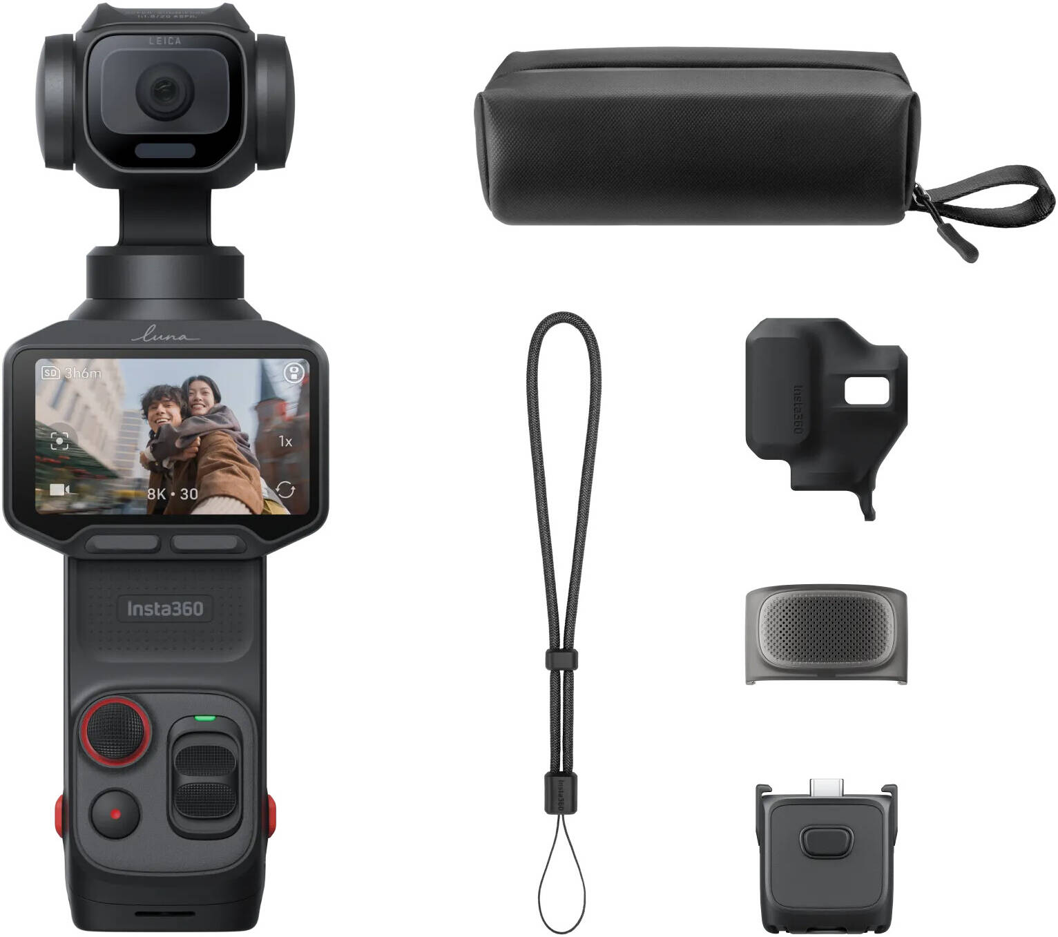 [SEP] Insta360 Luna Pro Standard Bundle (Cosmic Black, Stellar White) — Insta360 Luna Pro Standard Bundle (Cosmic Black)