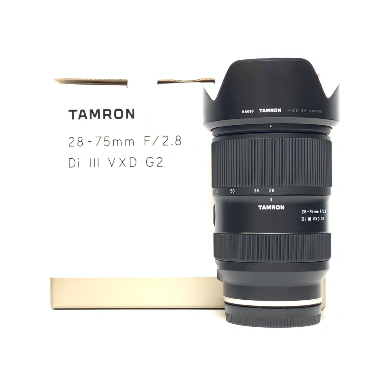 [USED] Tamron 28-75mm F2.8 Di III VXD G2 Lens for Sony FE (99% Like New With Box) — [USED] Tamron 28-75mm f2.8 Di III VXD G2 for Sony E Fullframe