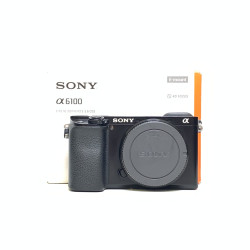 [USED] Sony a6100 Camera Body  (SC 34K, 97% Like New With Box)