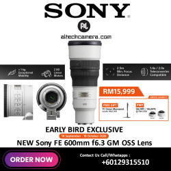 [Early Bird Exclusive 16.09 - 18.10] Sony FE 600mm f6.3 GM OSS Lens (Sony E)