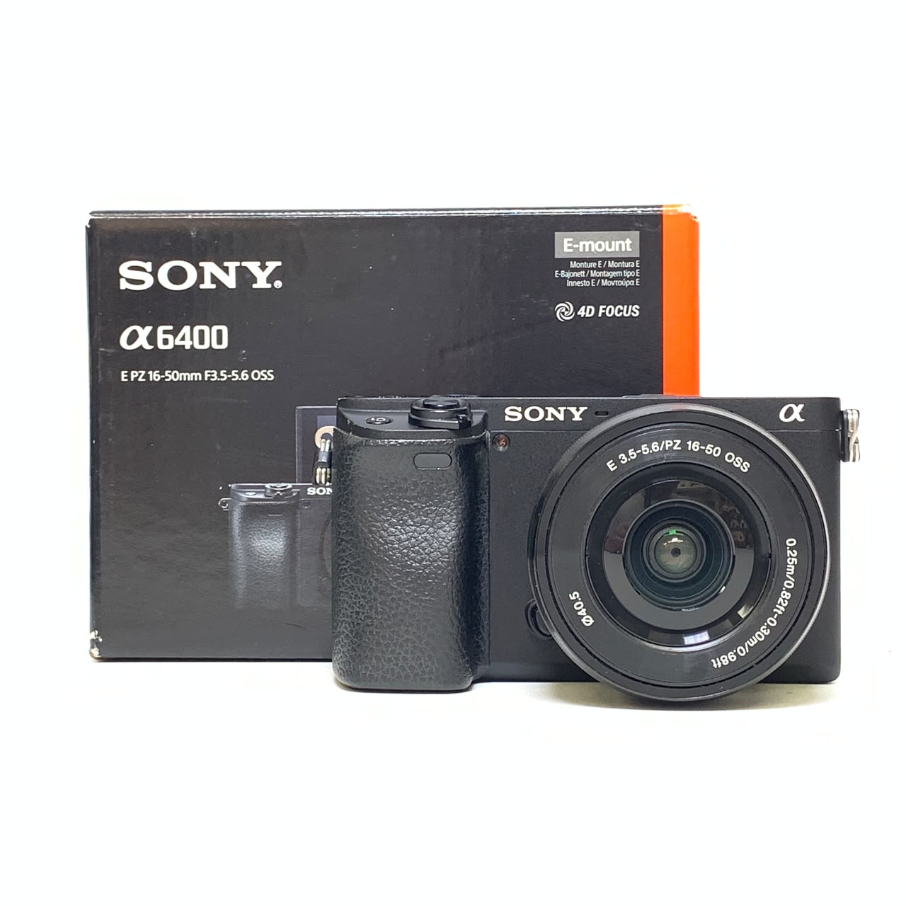 [USED] Sony A6400 With 16-50mm OSS Kit Lens ( SC 50K, 98% Like New with Box) — [USED] Sony A6400 with 16-50mm Lens