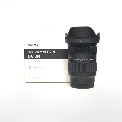 [USED] Sigma 28-70mm F2.8 DG DN Contemporary Lens for Sony E Mount (99% Like New With Box)