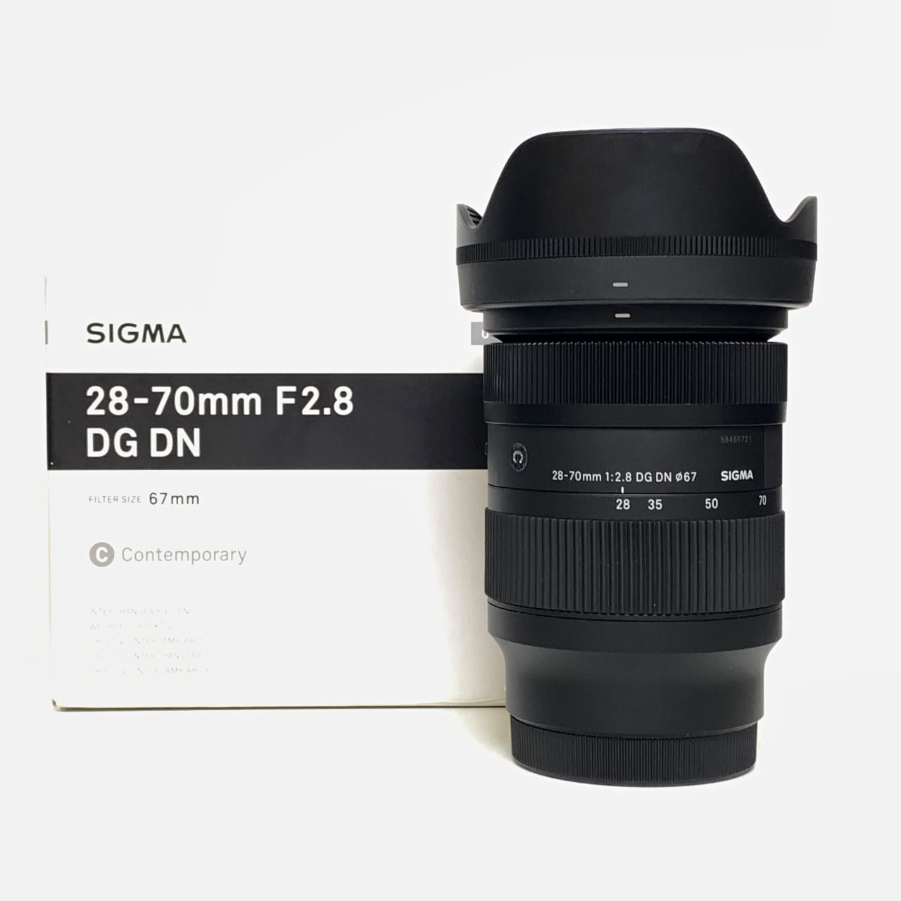 [USED] Sigma 28-70mm F2.8 DG DN Contemporary Lens for Sony E Mount (99% Like New With Box) — [USED] Sigma 28-70mm F2.8 DG DN Contemporary Lens for Sony E