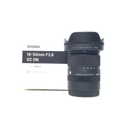 [USED] Sigma 18-50mm F2.8 DC DN Lens for Sony E-Mount (99% Like New With Box)