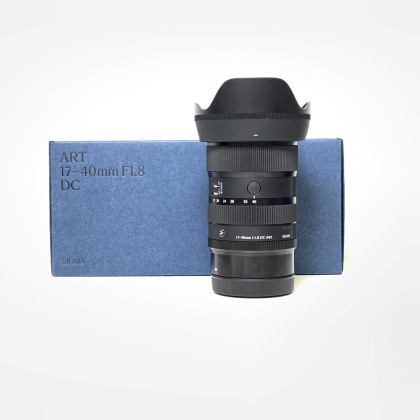 [USED] Sigma 17-40mm F1.8 DC Art Lens for RF Mount (99% Like New with Box)