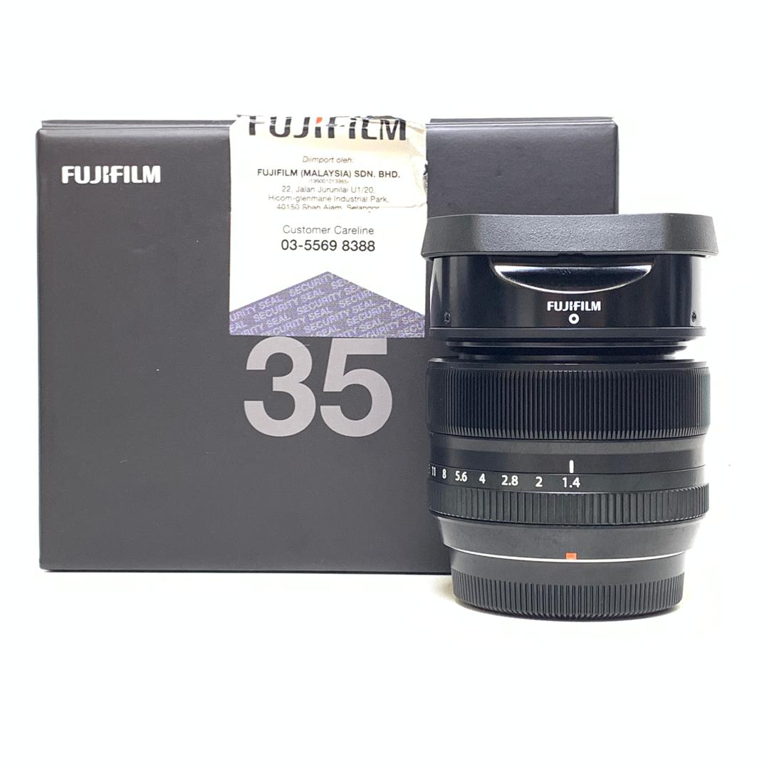 [USED] Fujifilm XF 35mm F1.4 R Lens ( 1 Month Old, Fujifilm My Wty Til Aug 2027, 99% Like New With Box) — [USED] Fujifilm XF 35mm F1.4 R Lens