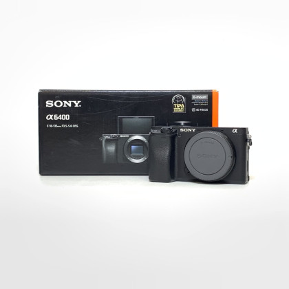 [USED] Sony A6400 Body Only (SC 4K Only, 98% Like New with Box)