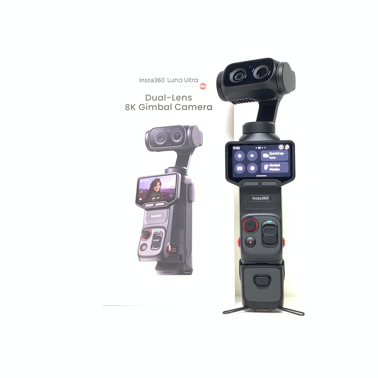 [USED] Insta360 Luna Ultra Standard Combo (Cosmic Black) (Insta360 My Wrty Until Jun 2027, 99% Like New With Box) — [USED Insta360 Luna Ultra Standard Combo (Cosmic Black)