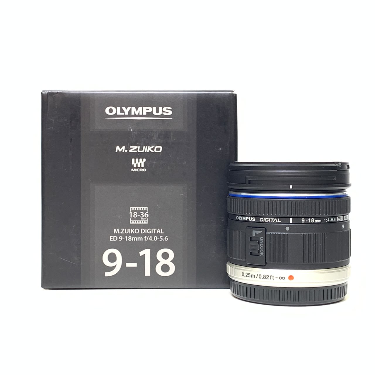 [USED] Olympus M.Zuiko Digital ED 9-18mm F4-5.6 Lens (98% Like New with Box) — [USED] Olympus M.Zuiko Digital ED 9-18mm F4-5.6 Lens