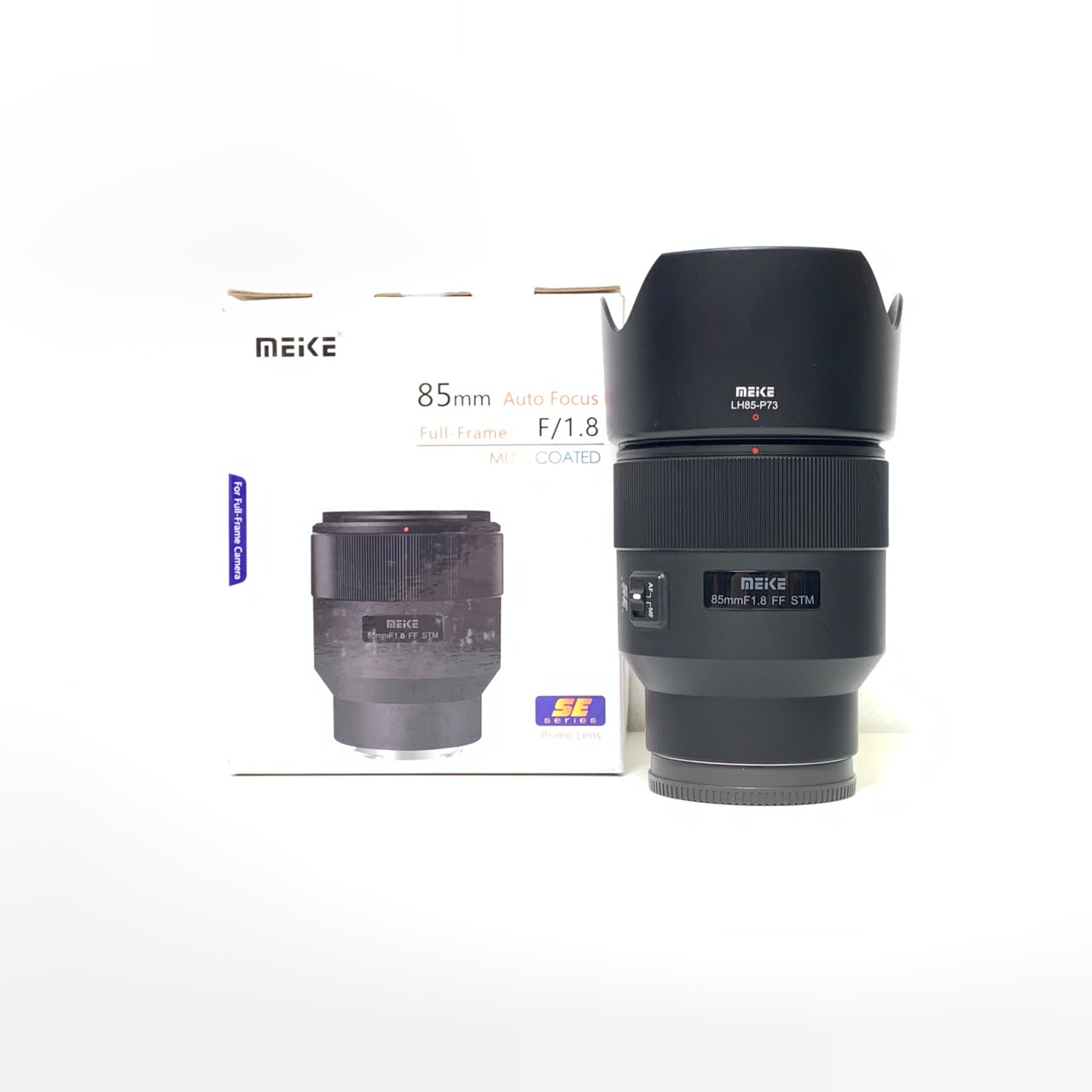 [USED] Meike 85mm F1.8 AF STM Full Frame Lens for Sony E-Mount (97% Like New With Box) — [USED] Meike 85mm F1.8 AF STM Full Frame Lens for Sony E-Mount