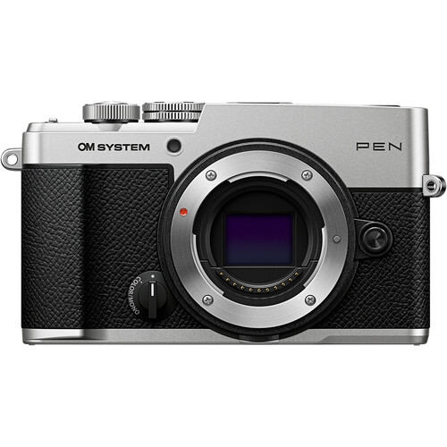 [PRE-ORDER] OM SYSTEM PEN Mirrorless Camera (Black / Silver) (PROMO UNTIL 30 SEP 2026) — OM SYSTEM PEN Mirrorless Camera (Silver)