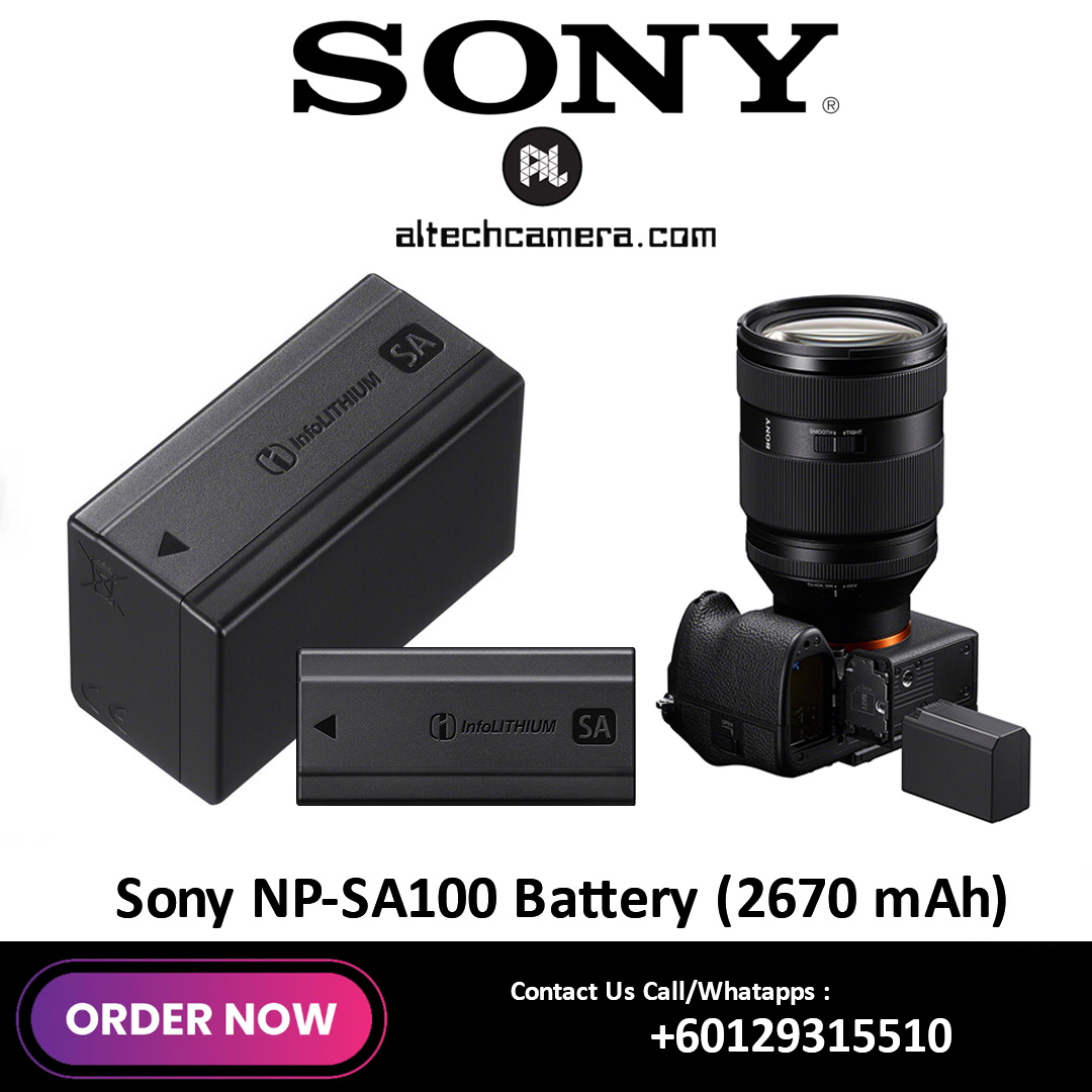 Sony NP-SA100 Battery (2670 mAh) — Sony NP-SA100 Battery (2670 mAh)