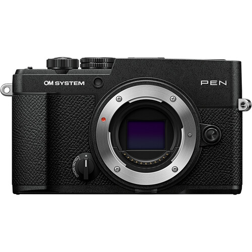 [PRE-ORDER] OM SYSTEM PEN Mirrorless Camera (Black / Silver) (PROMO UNTIL 30 SEP 2026) — OM SYSTEM PEN Mirrorless Camera (Black)