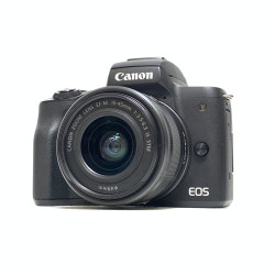 [USED] Canon EOS M50 Kit 15-45mm Lens ( SC 1k Only, 97% Like New)