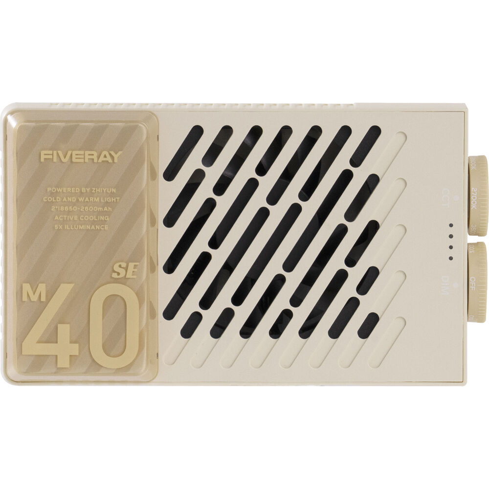 Zhiyun FIVERAY M40 SE Bi-Color LED Panel — Zhiyun FIVERAY M40 SE Bi-Color LED Panel Combo