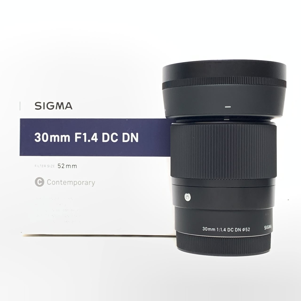 [USED] Sigma 30mm F1.4 DC DN C Lens for Sony E-Mount (98% Like New With Box) — [USED] Sigma 30mm F1.4 DC DN C Lens for Sony E-Mount