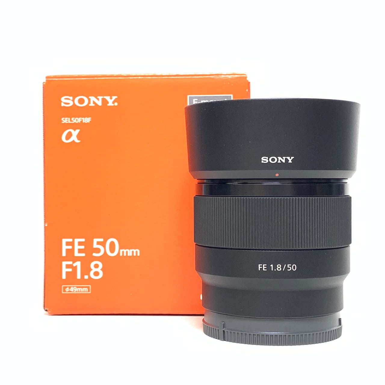 [USED] Sony FE 50mm F1.8 Lens (99% Like New with Box) — [USED] Sony FE 50mm F1.8 Lens