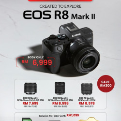 [PRE-ORDER] Canon EOS R8 Mark II Mirrorless Camera (Canon My) (PROMO UNTIL 24 OCT 2026)