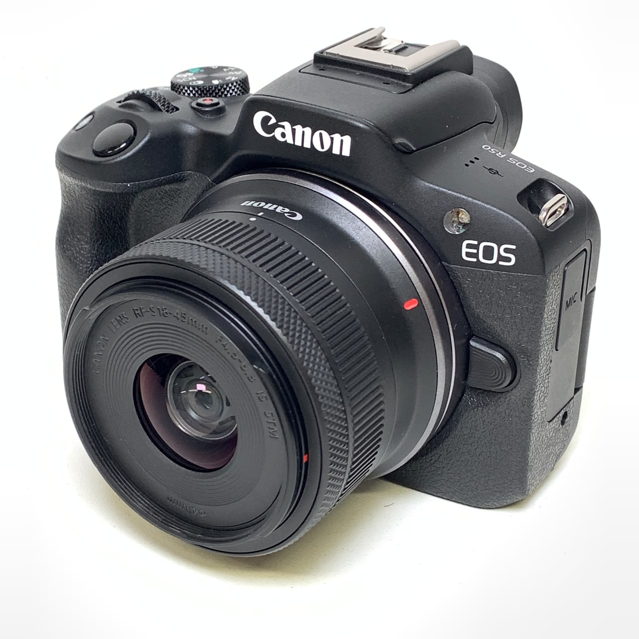 [USED] Canon EOS R50 Kit 18-45mm F4.5-6.3 Lens (SC 1K Only, 99% Like New) — [USED] Canon EOS R50 Kit 18-45mm Lens