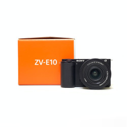 [USED] Sony ZV-E10 Kit 16-50mm II Lens (SC 2K, Unregistered Sony My Warranty, 98% Like New With Box)
