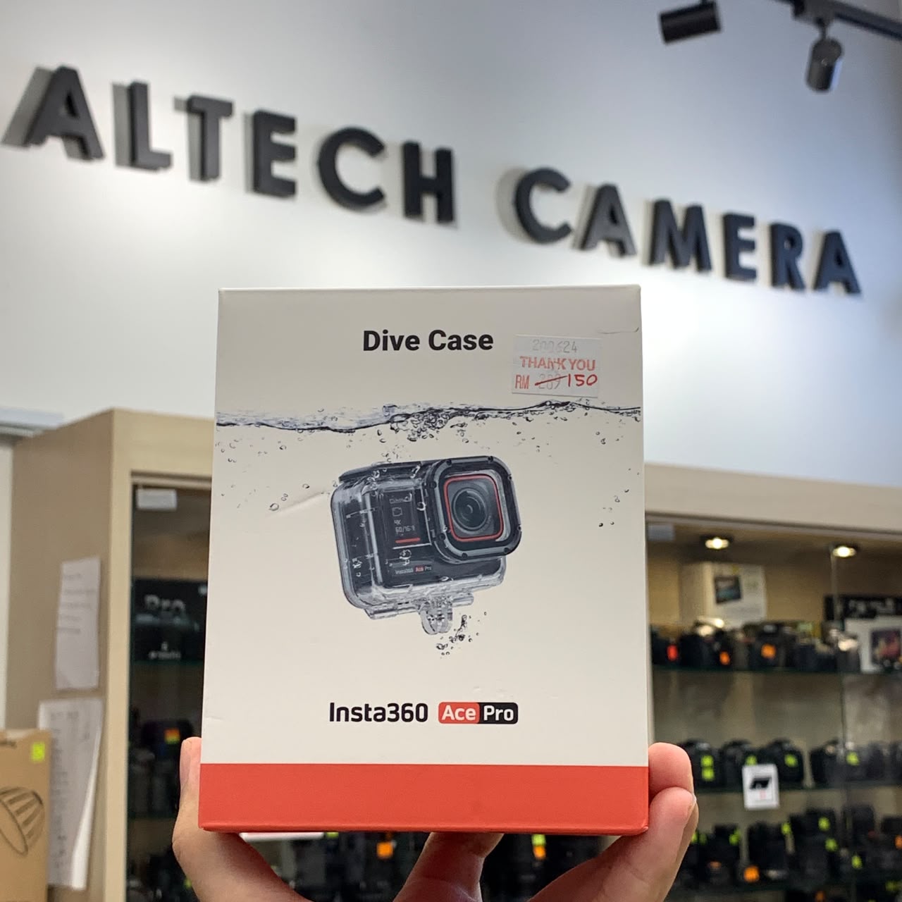 Insta360 Waterproof Case for Ace Pro / Ace Pro Diving Case / CINSBAJF — Insta360 Waterproof Case for Ace Pro