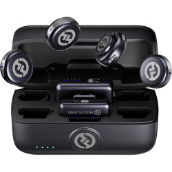 [PRE ORDER] Hollyland LARK M3 Combo (4TX & 2RX) with 4 Clip-On Transmitters, 1 USB Receiver & 1 Camera Receiver (2.4 GHz) / Lark3 Hollyland M3