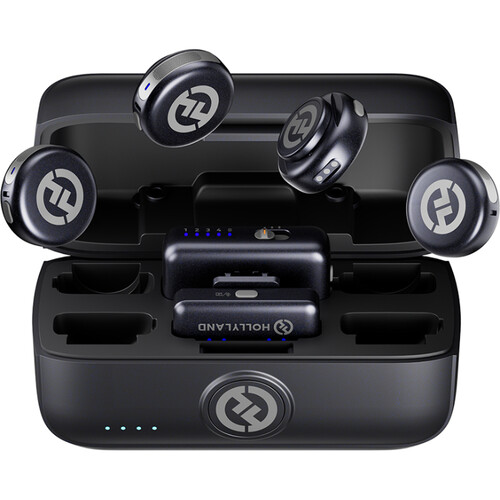 [PRE ORDER] Hollyland LARK M3 Combo (4TX & 2RX) with 4 Clip-On Transmitters, 1 USB Receiver & 1 Camera Receiver (2.4 GHz) / Lark3 Hollyland M3 — [PRE ORDER] Hollyland LARK M3 Combo (4TX & 2 RX) Wireless Microphone System with 4 Mic + 1 Camera Rx + 1 Mobile RX (2.4 GHz)