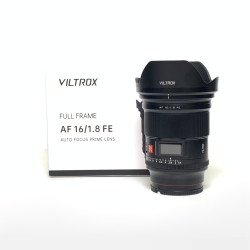 [USED] Viltrox AF 16mm F1.8 FE Lens For Sony E Mount (98% Like New With Box)