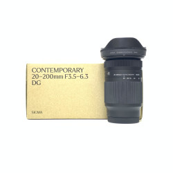 [USED] Sigma 20-200mm F3.5-6.3 DG Contemporary Lens for Sony E Mount (99% Like New with Box)