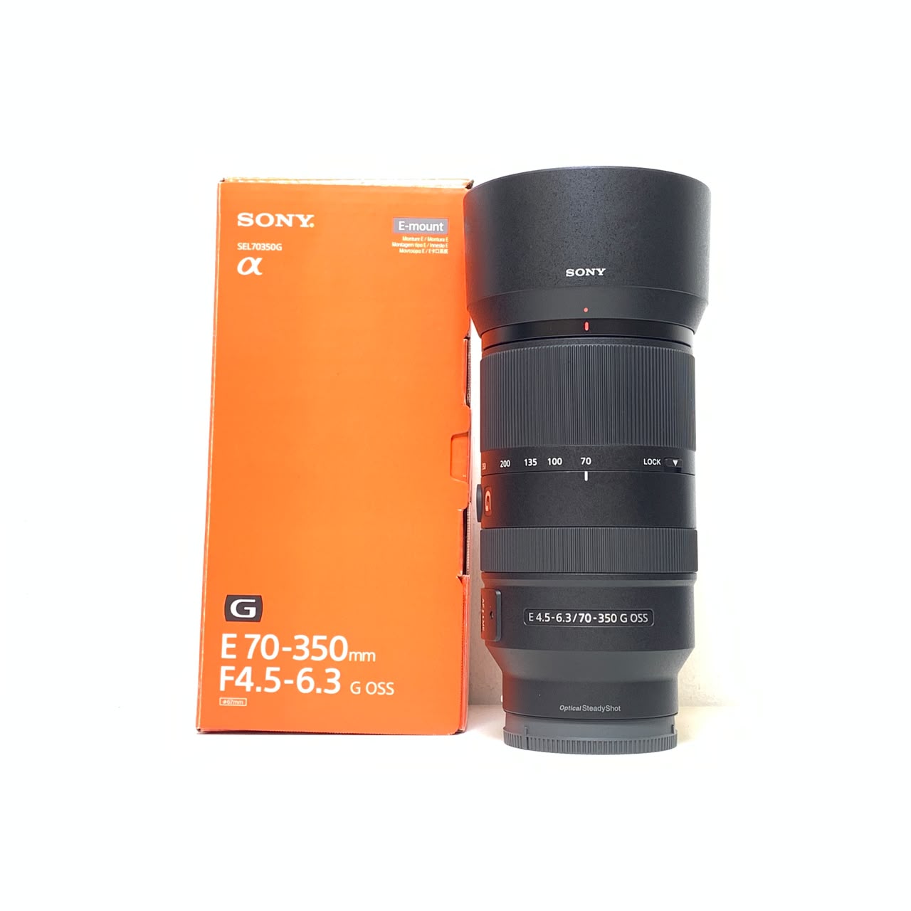[USED] Sony E 70-350mm F4.5-6.3 G OSS Lens (99% Like New with Box) — [USED] Sony E 70-350mm F4.5-6.3 G OSS Lens