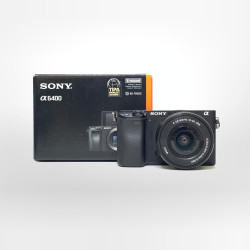 [USED] Sony A6400 With 16-50mm OSS Kit Lens ( SC 18K, 99% Like New With Box)