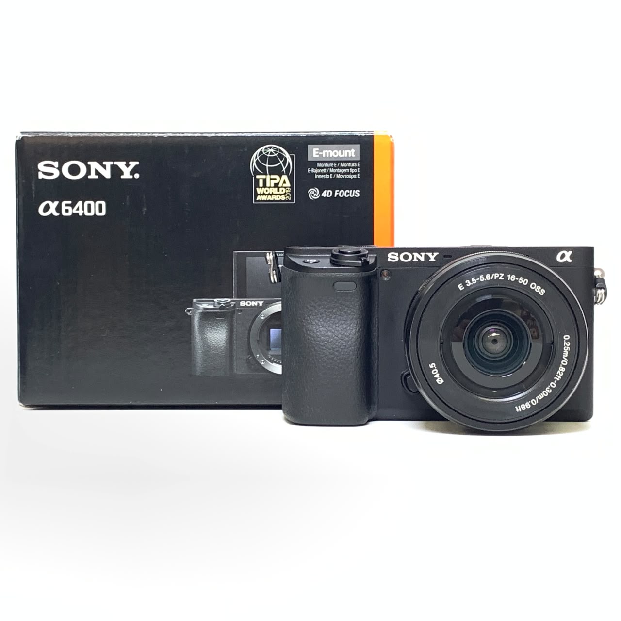 [USED] Sony A6400 With 16-50mm OSS Kit Lens ( SC 18K, 99% Like New With Box) — [USED] Sony A6400 with 16-50mm Lens