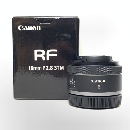 [USED] Canon RF 16mm F2.8 STM Lens (97% Like New with box)