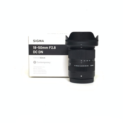 [USED] Sigma 18-50mm F2.8 DC DN Contemporary Lens for FUJIFILM X Mount (98% Like New With Box)