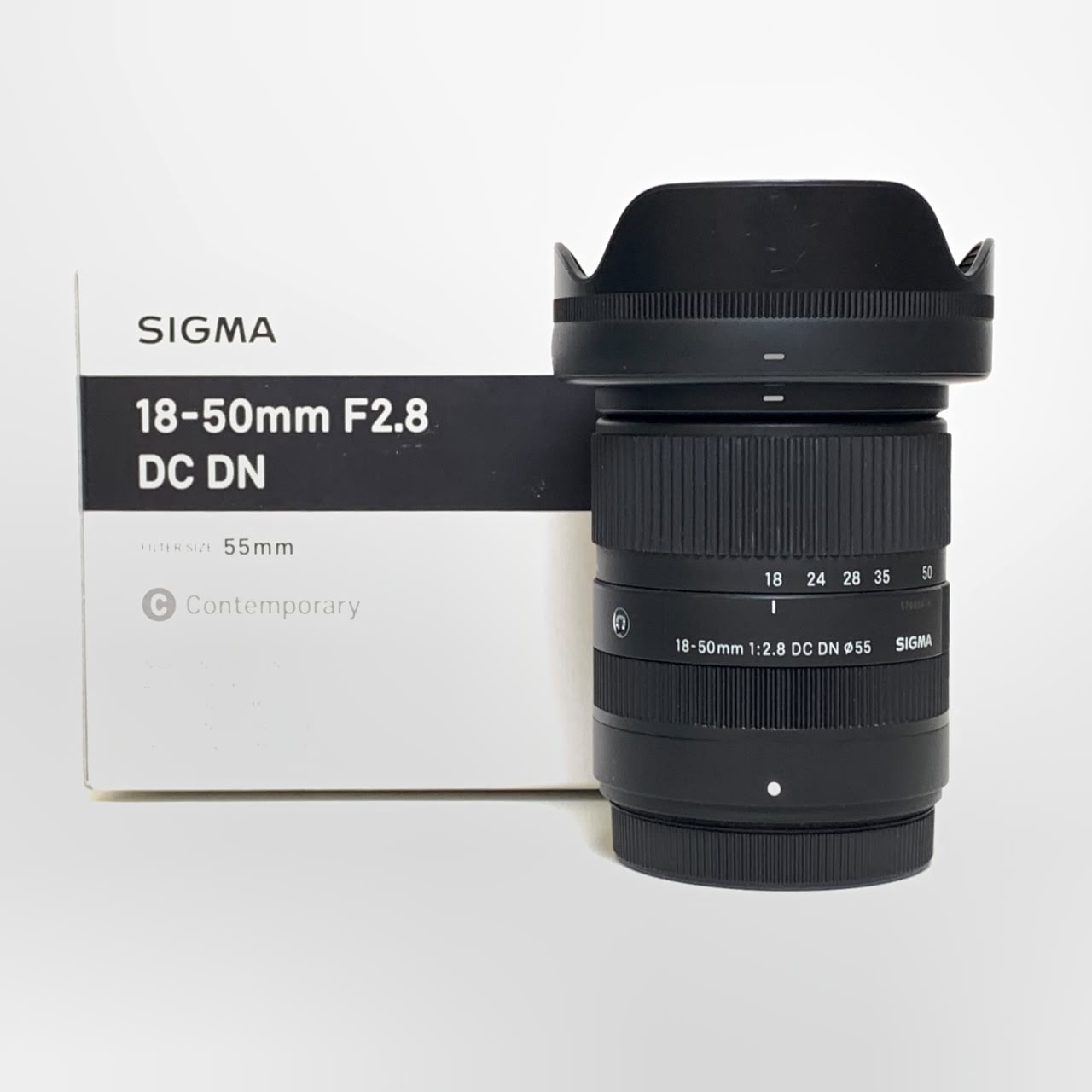 [USED] Sigma 18-50mm F2.8 DC DN Contemporary Lens for FUJIFILM X Mount (98% Like New With Box) — USED Sigma 18-50mm F2.8 DC DN Contemporary Lens Fuji FX
