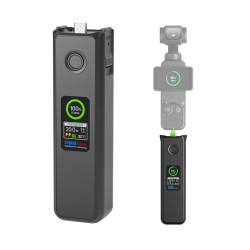 SYMIK Intelligent Battery Handle for DJI Osmo Pocket 4P / Pocket 4 / Pocket 3 (5000 mAh)