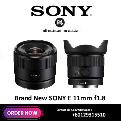 [OCT SALES - TNG RM100] Sony E 11mm F1.8 Lens