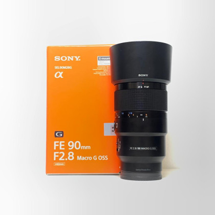 [USED] Sony FE 90mm F2.8 Macro G OSS Lens (98% Like New With Box)
