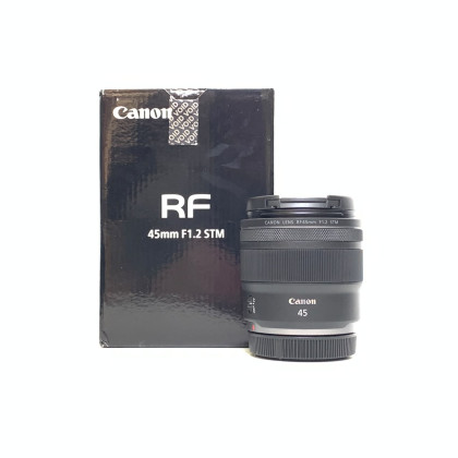 [USED] Canon RF 45mm f1.2 STM Lens (98% Like New With Box)