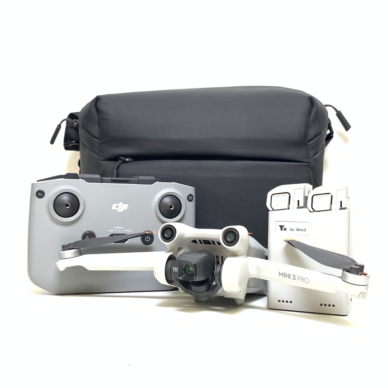 [USED] DJI Mini 3 Pro Combo (Charge Cycle 21+ , 95% Like New) — [USED] DJI Mini 3 Pro Drone Combo ( Total 3 Battery + OEM Charging Hub + Bag )
