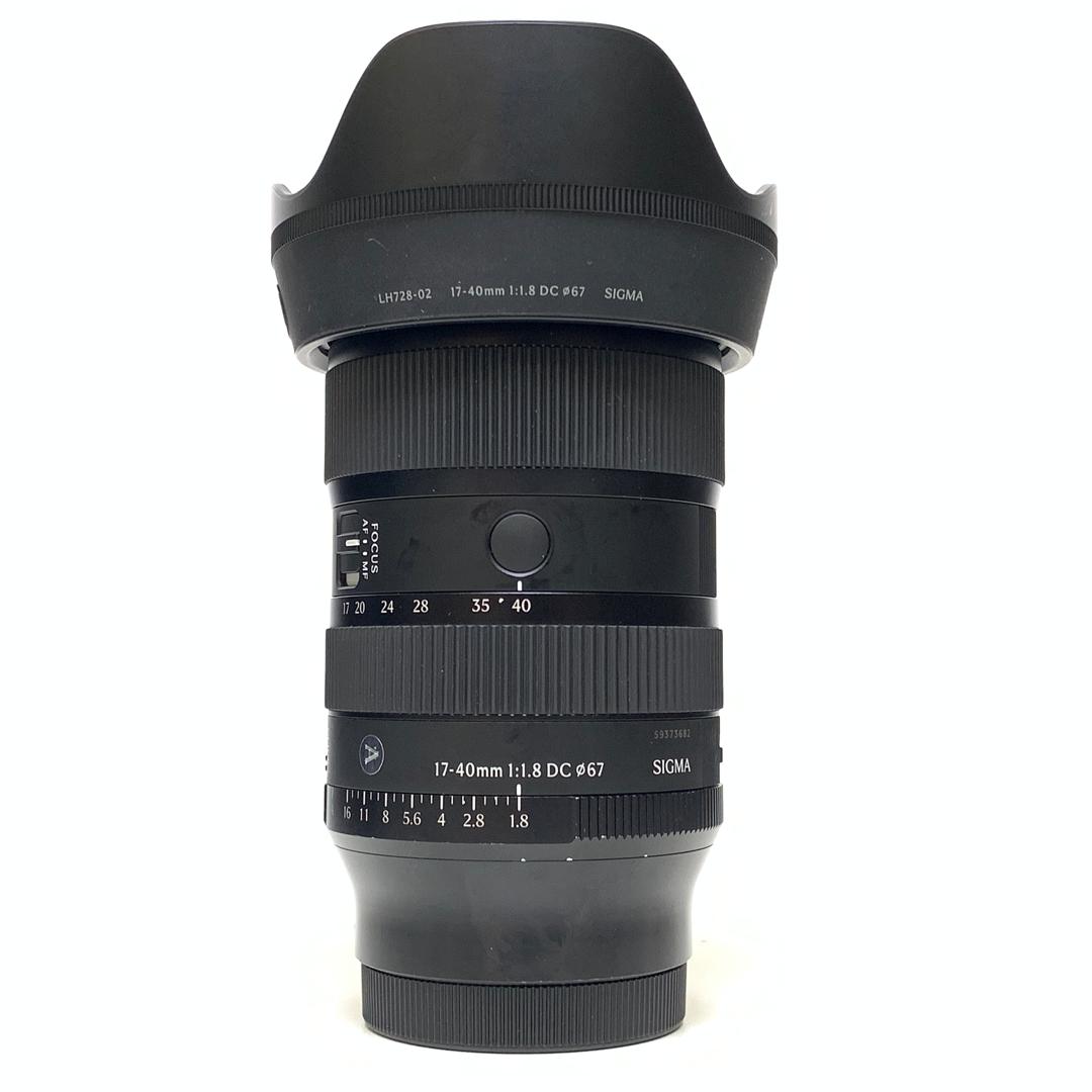 [USED] Sigma 17-40mm F1.8 DC Lens For Sony E (97% Like New With Box) — Sigma 17-40mm F1.8 DC Art Lens for Sony E