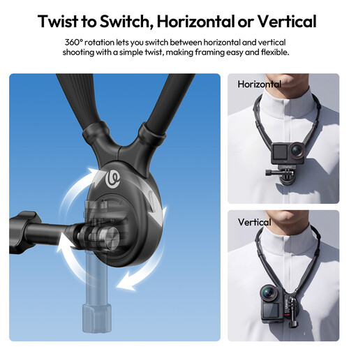Ulanzi ZJ09 Flexible POV Neck Mount — Ulanzi ZJ09 Flexible POV Neck Mount