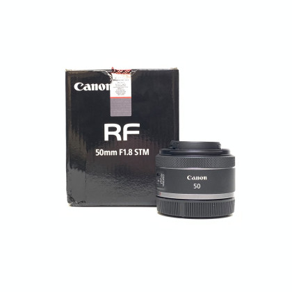 [USED] Canon RF 50mm F1.8 STM Lens ( Canon My Wty Til April 2027, 98% Like New With Box)