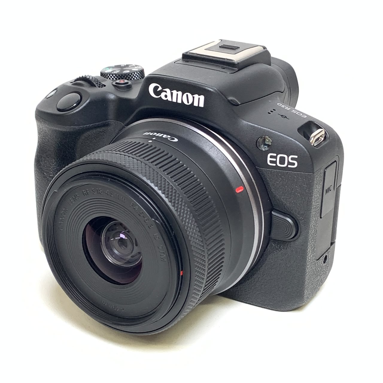 [USED] Canon EOS R50 Kit 18-45mm F4.5-6.3 Lens (SC 2K Only, Canon My Wty Til Aug 2027, 99% Like New With Box) — [USED] Canon EOS R50 Kit 18-45mm Lens