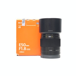 [USED] Sony E 50mm F1.8 OSS Lens (98% Like New With Box)