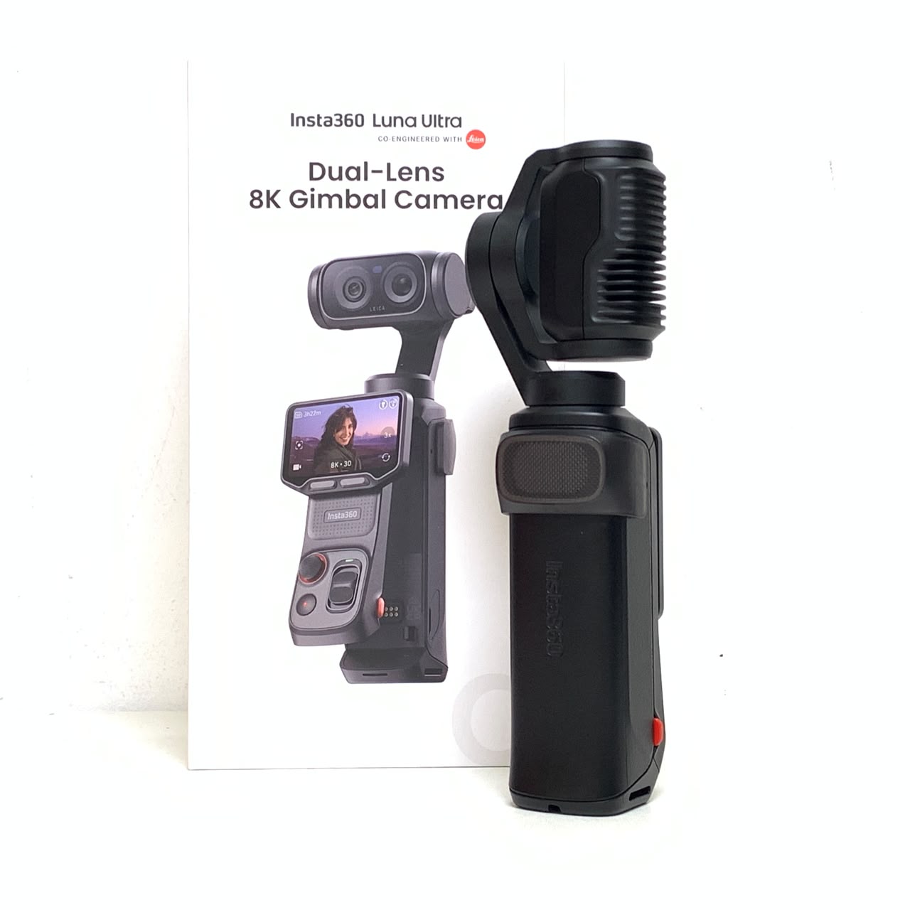 [USED] Insta360 Luna Ultra Standard Combo (Cosmic Black) (Insta360 My Wrty Until Jun 2027, 99% Like New With Box) — [USED Insta360 Luna Ultra Standard Combo (Cosmic Black)