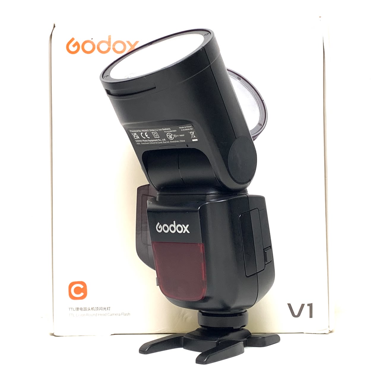 [USED] Godox V1 Flash for Canon (96% Like New With Box) — [USED] Godox V1 Flash for Canon