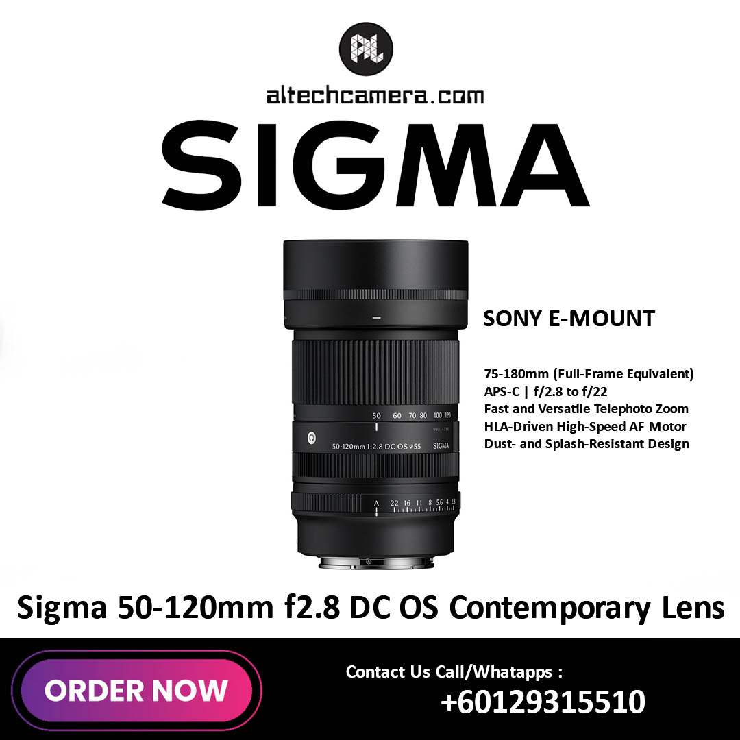 Sigma 50-120mm f2.8 DC OS Contemporary Lens (Sony E) — Sigma 50-120mm f2.8 DC OS Contemporary Lens (Sony E)